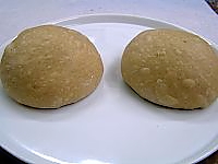 きな粉食パン分割丸め